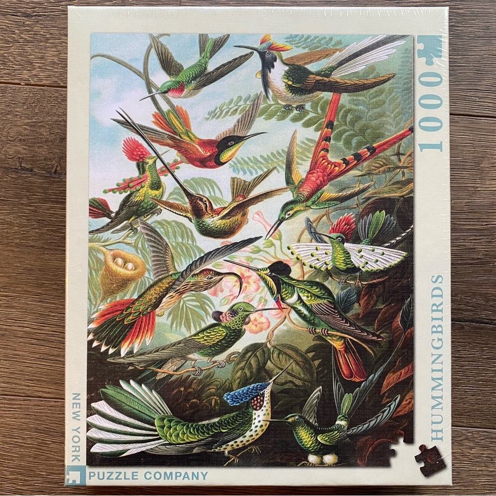 [Lot of 5] 1000 pc Puzzles - New York puzzle, Lantern press, Yayoi Kusama.